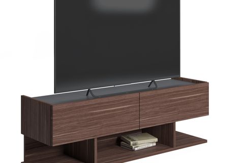 RUUM STORE BY DOĞTAŞ BROS KAPAKLI BÖLMELİ TV ÜNİTESİ CEVİZ