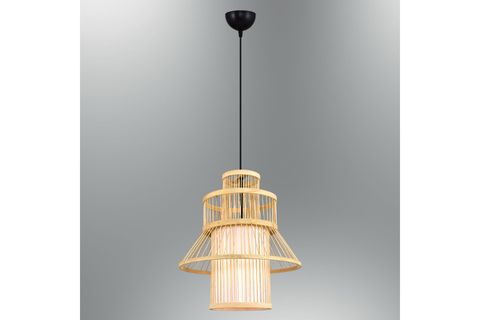 ÖZCAN AYDINLATMA BAMBU TEKLİ HASIR SARKIT, 445851