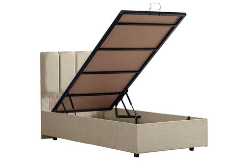 GABBA BAZA BAŞLIK VE YATAK SETİ, KREM, 90X200