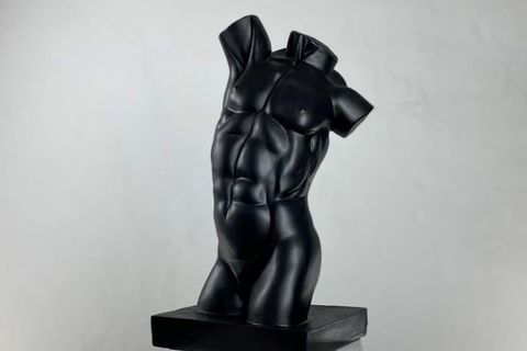 TORS BLACK POP ART DEKORATİF ROMA YUNAN HEYKELLERİ