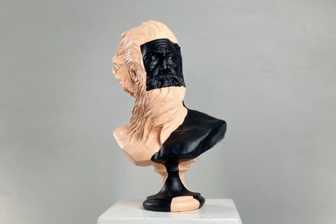 POSEIDON ORDINARY POP ART DEKORATİF ROMA YUNAN HEYKELLERİ