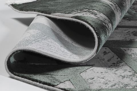 ROYAL HALI VENEDİK VK08I YEŞİL KREM MODERN SALON HALISI 80X300