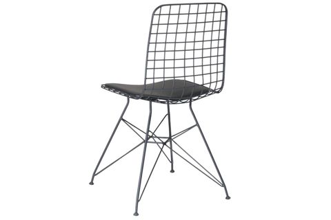 SAMANYOLU TEL SANDALYE, 4 ADET