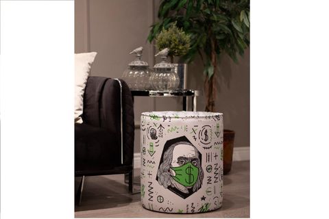 POUFS PUF 116, GRİ