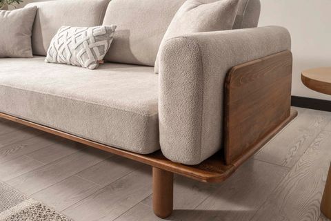 DİVA İSKANDİNAV ÜÇLÜ CEVİZ AYAK, GRİ