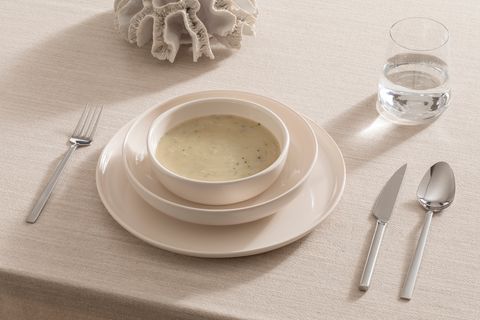 KİTCHEN ESSENTİALS STONEWARE YEMEK TAKIMI, BEJ, 24 PARÇA