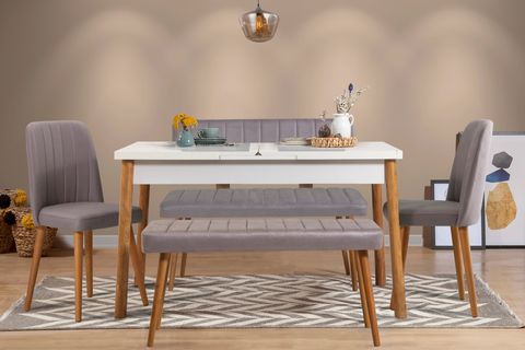 STORMİ MASA TAKIMI, BEYAZ ATLANTİK SOHO GRİ