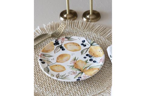 THE MİA LİMONCELLO SERVİS TABAĞI 6LI SET 26 CM LMN013