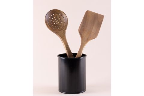 THE MİA STRİPE TEZGAH ÜSTÜ KAŞIKLIK SİYAH 13X11 CM