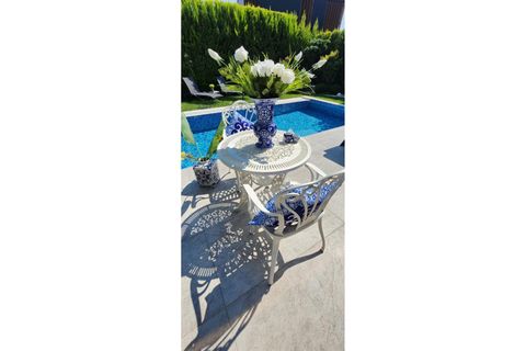İSTANBUL BAHÇE BALKON ÇAY SETİ, BEYAZ