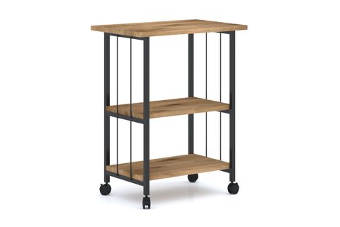 DEHALİMİTED TEKERLEKLİ MUTFAK BANGOSU, FRENLİ, 3 KATLI