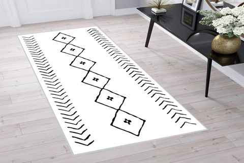 ROVİGO HOME DİJİTAL BASKI YIKANABİLİR KAYMAZ TABAN SALON HALISI  RVG1358-HT571  80X200