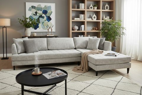 FERRO KÖŞE KOLTUK, SAĞ KÖŞE, AHŞAP AYAK