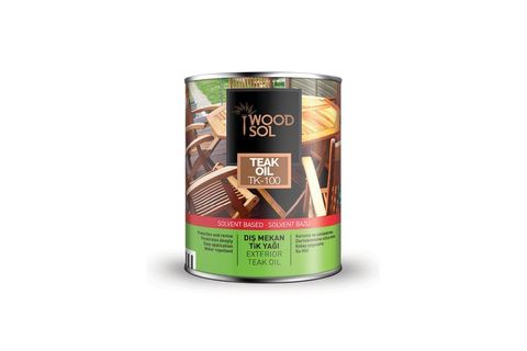 WOODSOL AHŞAP TİK YAĞI 2.5 LT