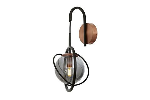 AVONNI APLİK 60291, SİYAH BOYALI, 22X24 CM