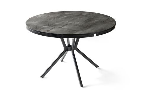 BADE BETA MUTFAK MASASI TAKIMI, 4 SANDALYELİ, GRİ, 73X120 CM