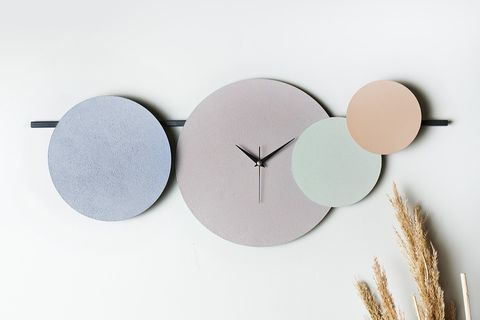 MAXİCO METAL DUVAR SAATİ, 75-30 CM