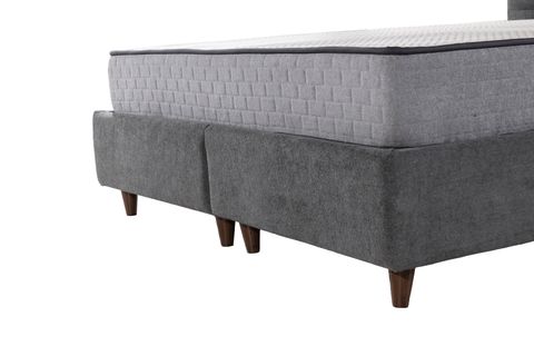 LUNA TREND BAZA VE BAŞLIK SETİ, GRİ, 100X200