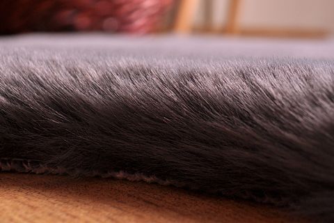 TAPPETO REX TAVŞANI DEKORATİF POST HALI, ANTRASİT, 80X150