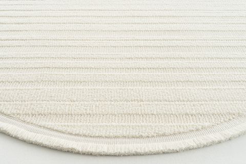 COOL HALI NEWYORK 3101 YUVARLAK, KREM, 80X80