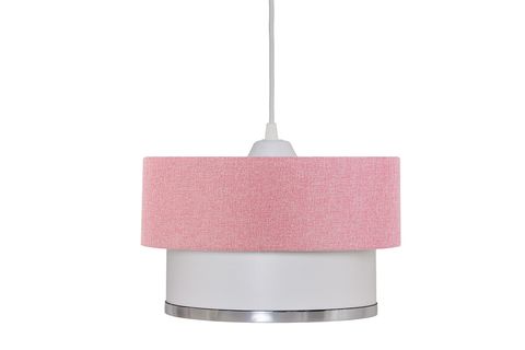 EVLİGHT VİP SARKIT AVİZE KROM / PEMBE