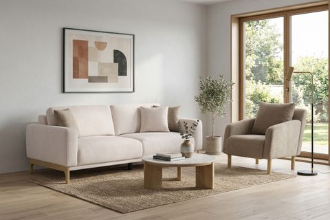 BOLD ÜÇLÜ KOLTUK, SHOWROOMDAN KUMAŞ DEĞİŞİMLİ
