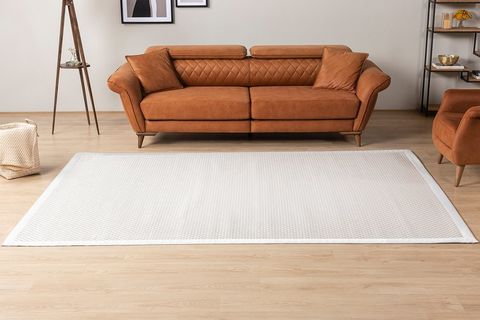 COZY BORDÜR HALI 20985A,YIKANABİLİR, KREM KREM, 160X230 CM