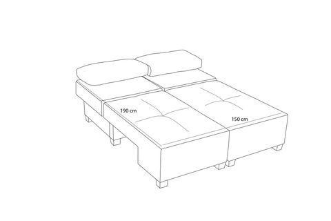 PERENNA YATAKLI ÜÇLÜ KOLTUK ŞÖNİL, CAPPUCCİNO