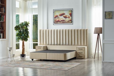 REİNA ROYAL XL BAZA BAŞLIK YATAK SETİ, 140X200