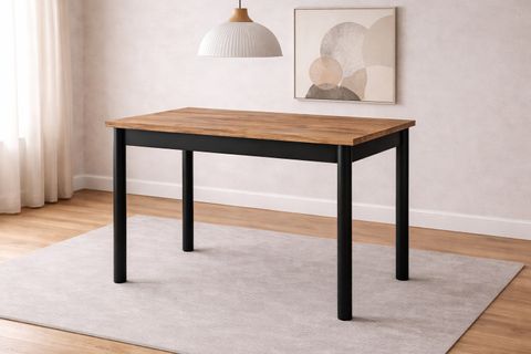 SMART MASA, ATLANTİK ÇAM SİYAH, 70X110