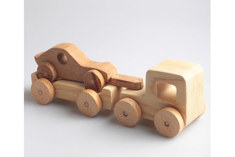 ZARİAS'S AHŞAP OYUNCAK ARABA TIR ÜÇLÜ