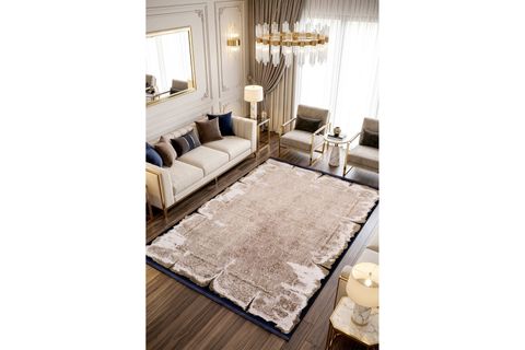 KOZA NOSTALGİA BEJ GOLD SALON HALISI A3008A, 100X200