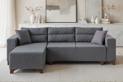 MİLAN MODÜLER KÖŞE KOLTUK, GRİ