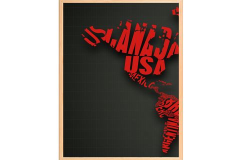 RED WOLD TABLO SETİ, 50X70