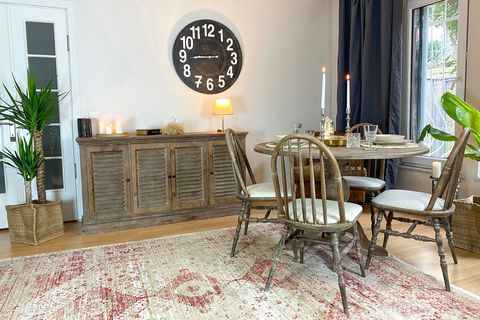 NAPOLİ ESKİTME YEMEK ODASI TAKIMI