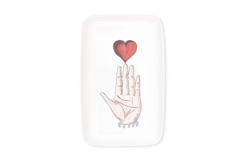 THE MİA LUV DİKDÖRTGEN SERVİS TABAĞI 31X20 CM