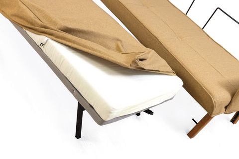 TWİN YIKANABİLİR KANEPE ÜÇLÜ YATAKLI HARDAL