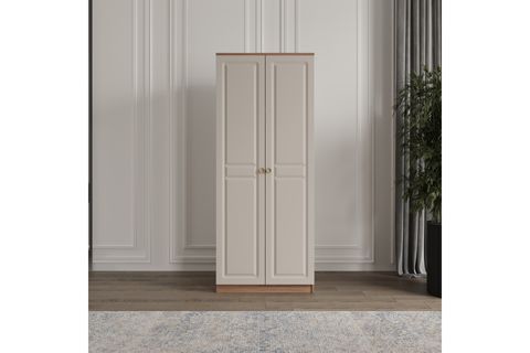 VİOLET GARDIROP, KUM BEJİ, 2 KAPAKLI