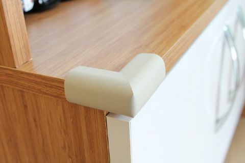 MİNY BABY 10 M KENAR, 10 ADET KÖŞE KORUYUCU SETİ, KREM