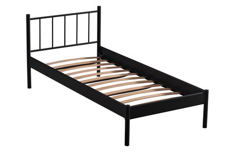 FALEZ S METAL KARYOLA, SİYAH, 90X200