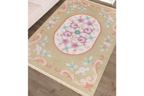 ROSE BASKILI DOKUMA TABAN HALI, 138 YNG, 150X230 CM