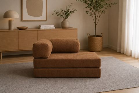 Comfort Serisi Yataklı Uzanma Modül Kahve