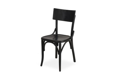 NİRAN THONET SİYAH AHŞAP SANDALYE