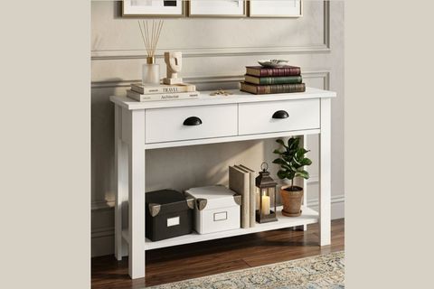 BİCABİN ELEGANCE İSKANDİNAV VENEZİA DRESUAR, ÇEKMECELİ, BEYAZ