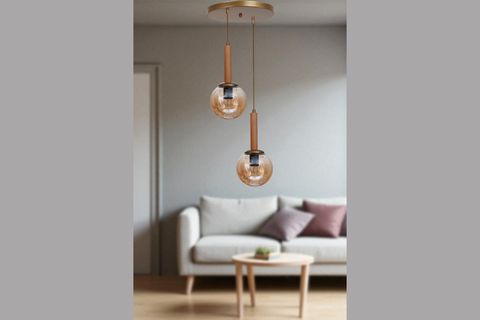 IŞIL İKİLİ TEPSİLİ NATUREL BAL CAMLI SARKIT