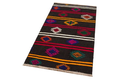 DOĞAL GERÇEK EL DOKUMA KONYA KİLİMI-80X150