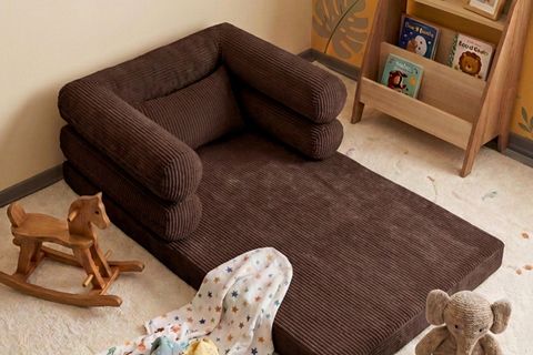 DECO ANNE YANI ÇOCUK YATAĞI, KAHVERENGİ, 90X50