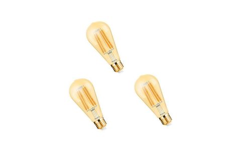 APLİQA RUSTİK LED AMPUL, 6W, ÜÇLÜ