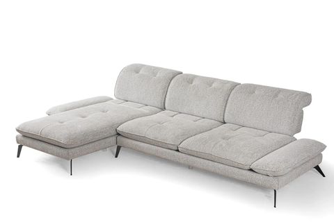 COSY KÖŞE KOLTUK, METAL AYAK, SOL KÖŞE, AÇIK GRİ