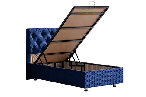 VİTA NEW BAZA BAŞLIK VE COMFORT YATAK SETİ, LACİVERT, 90X190